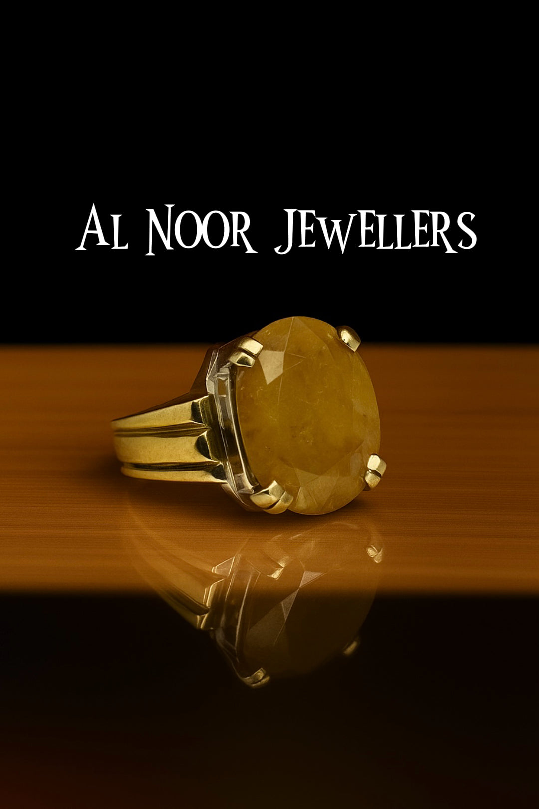 High Class Pukhraj Ring #028