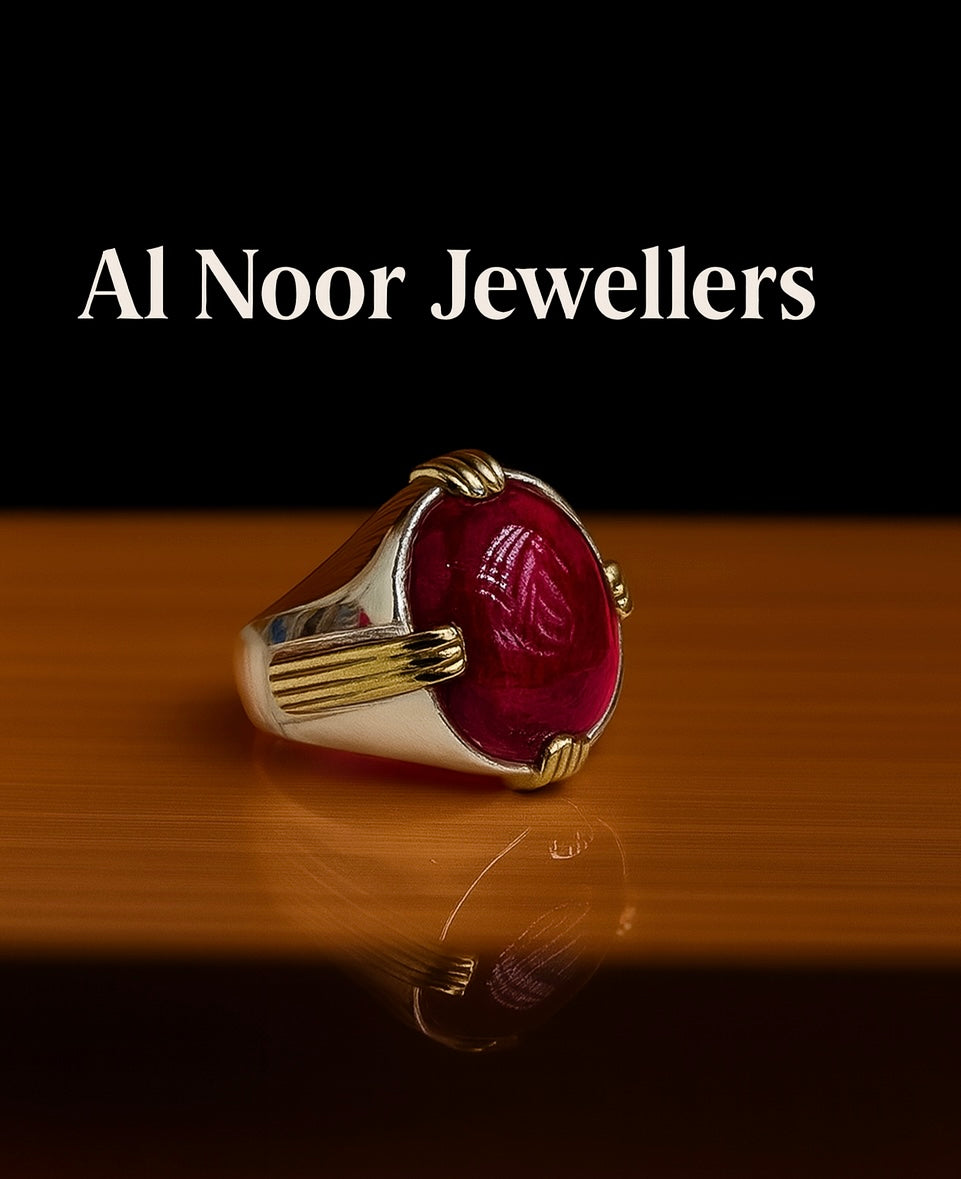 Goldplated Yaqoot Ring #050